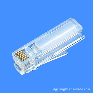 高品质RJ11 6P6C加长水晶头 镀金工艺与环保认证打造稳定通信连接